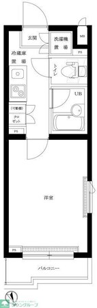 ルーブル荻窪伍番館の物件間取画像